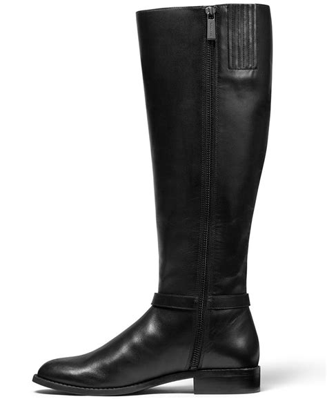 michael michael kors finley leather boot